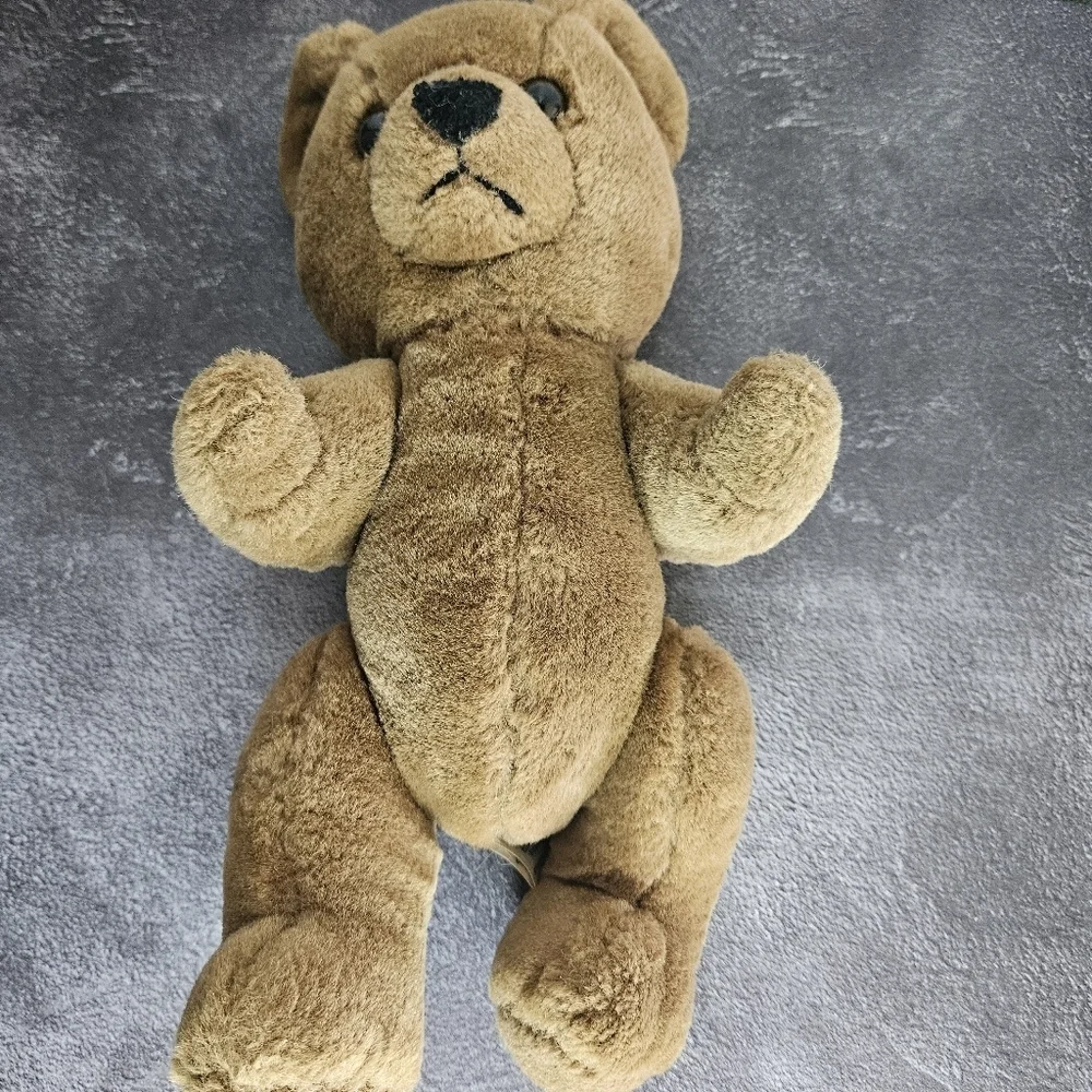 Vintage 1983 Carousel by Guy Jointed Brown Plush Teddy Bear,‎  16